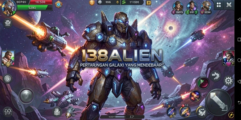 Tampilan menakjubkan dari gameplay 138ALIEN yang penuh aksi.