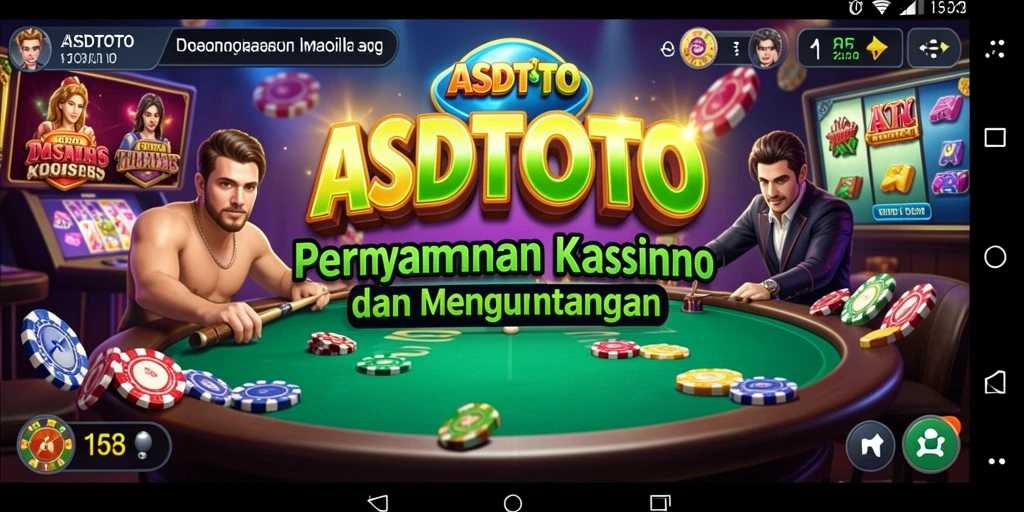 Tangkapan layar utama ASDTOTO memperlihatkan gameplay Kasino yang memukau.