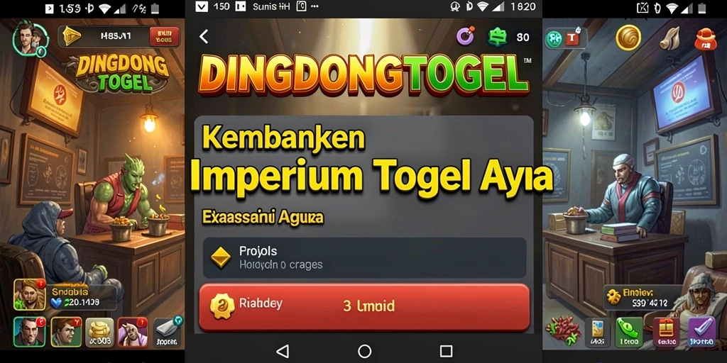 Tampilan gameplay seru DINGDONGTOGEL dalam membangun bisnis togel.