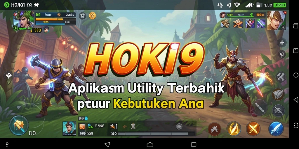 Tampilan antarmuka HOKI9 yang modern dan intuitif.