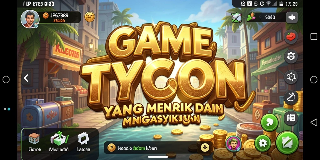 Gameplay seru dan strategis di JP6789 dengan elemen Tycoon.