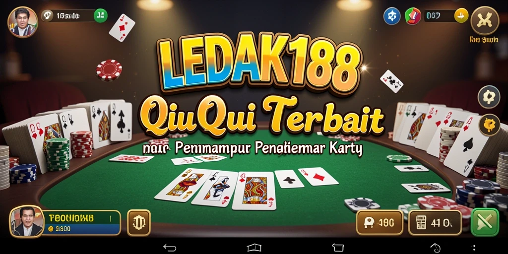 Tampilan gameplay QiuQiu yang seru di LEDAK188.