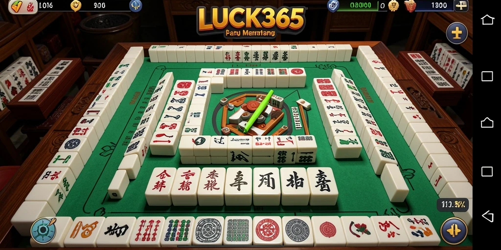 Tampilan menarik saat bermain LUCK365 Mahjong dengan teman.