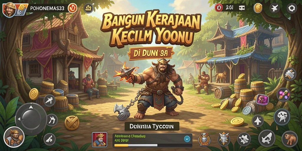 Tampilan gameplay POHONEMAS33 yang menarik dan seru.