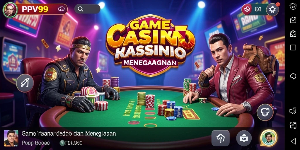 Tampilan menarik dari gameplay Kasino di PPV99.