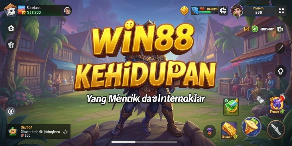 Tampilan screenshot utama WIN88 dengan gameplay simulasi yang interaktif dan menarik.