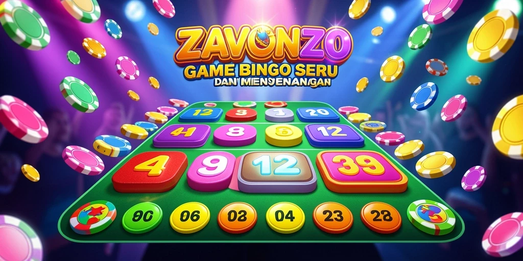 Tampilan gameplay seru ZAVONZO yang penuh warna.